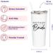 SassyCups Mother of the Bride Tumbler | Vacuum Insulated Stainless Steel | Bridal Party Gift | Engagement Announcement | 22oz (White) - Buy Online on SooperMarket.com
