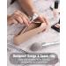 FERYES Makeup Brush Holder - Portable Magnetic Closure Silicone Organizer for Travel - Khaki - Buy Online on SooperMarket.com