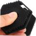 PLAFOPE Face Brush Silicone Face Scrubber Facial Wash Brush Silicone Facial Scrubber Face Exfoliator Facial Cleansing Brush Scrubber Facial Cleansing Brush for Blackhead Face Washer Brush 6.50X6.50X4.00CM Black - Buy Online on SooperMarket.com