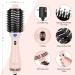 Aima Beauty One Step Hair Dryer Brush Volumizer - Pink | Reduce Frizz & Static | Hair Styling Tools - Buy Online on SooperMarket.com