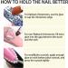 Lofuanna Nail Rhinestone Glue Gel 15ml - Super Adhesive for Gems & Diamonds - UV/LED Cure - Dual-Use Brush - 2pcs - Buy Online on SooperMarket.com