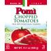 Pomأ¬ Chopped Tomatoes 14.1 oz - 12 Pack | Premium Canned Tomatoes for Cooking - Buy Online on SooperMarket.com