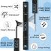 KevKev Lash Bond and Seal - Waterproof Eyelash Glue for Lash Clusters 72-Hour Strong Hold 10ml Black with Remover Swabs - Buy Online on SooperMarket.com