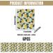 6Pcs Reusable Paper Towels Lemon Print Dish Towels for Kitchen Soft and Absorbent Dish Cloths Quick Drying Kitchen Dishcloths Dish Rags for Washing Dishes - Buy Online on SooperMarket.com