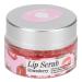 Lip Scrub Strawberry Lip Exfoliator Natural Gentle Lip Care Products Lip Scrub Cream for Dry and Cracked Lips Brightening Dark Lips