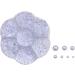 Fashion Half Beads Nail Art Decorations In Various Show Your Charm For Women And Girls Nail Art Accessories Blue - Buy Online on SooperMarket.com