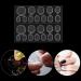 ILamourCar False Nails Stickers 240 Pcs Double-Side Glue Nail Sticker Waterproof Breathable False Nail Glue Stickers for DIY Nail Art Decoration (10 Sheets) - Buy Online on SooperMarket.com