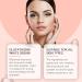 Glutathione Serum with Vitamin C & Kojic Acid Glutathione Face Serum Hydrating Serum Moisturiser Face Women Glutathione Facial Serum Face Care for Reduce Dark Spot Brightening Anti Aging - Buy Online on SooperMarket.com