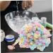 Angoily Face Cleaning Supplies - Fuzzy Cotton Balls for Crafts & Nail Polish Remover | Newborn Safe Cleansing | Eco-Friendly Green Dyes - Buy Online on SooperMarket.com