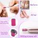 100Pcs 240 Grit Sanding Bands for Nail Drill - Extra Fine Zebra Nail Sanding Bands Set for Manicures & Pedicures - Buy Online on SooperMarket.com