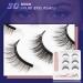 Narkysus Magnetic Eyelashes and Eyeliner Set - 3 Pairs 3D Reusable Lashes, 1 Tube Magnetic Eyeliner for Natural Mink Lashes - Long Lasting Magnetic Eyelashes - Pack of 1 - Buy Online on SooperMarket.com