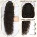 KooKaStyle 30 Inch Dark Brown Wavy Ponytail Extension - Clip-On Synthetic Curly Hairpiece for Women and Girls - Buy Online on SooperMarket.com