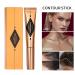 Long-Lasting Contouring Stick with Pillow Applicator - Liquid Contour Wand for Cheeks | Creamy Formula - 15g #01 - Buy Online on SooperMarket.com