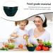 Alipis 2pcs Ingot Bowl Salad Bowl Ramen Bowls Salad Containers Household Tableware Fruit Kitchen Supplies 15.8X12.5CM Green - Buy Online on SooperMarket.com