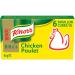 Knorr Chicken Bouillon Cube 6 Pack Chicken 6 count (Pack of 1)