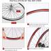 GLIDESTORE 4 Pack Bicycle Rim Strip Tape for Road MTB Mountain Bike Tube Protector (26 x 20mm) - Buy Online on SooperMarket.com