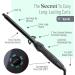 MINT Professional Curling Wand 3/4 Inch - Ideal for Long & Thick Hair | Ionic Ceramic Tourmaline Barrel | Adjustable 230-430 F | Worldwide Shipping Available - Buy Online on SooperMarket.com