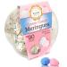 Krunchy Melts - Original Meringue Cookies - Cotton Candy Flavor - Meringues - Fat Free - Gluten Free - Nut Free - 90 Calories Per Serving - Low Calorie Snack - Sweet Treats