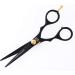Professional Japanese Mustache and Beard Trimming Scissors Set with Comb and Case - Buy Online on SooperMarket.com