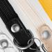 Collardirect Leather Cat Neck Band - Safety Collar with Elastic Belt & Bell | Adjustable 23-28 cm | Available in Black Blue Red Orange Green Pink - Buy Online on SooperMarket.com