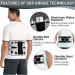 DFHBFG Lumbar Support Belt Disc Herniation Orthopedic Strain for Back Posture Spine Decompression Brace Dropshipping(Size:Medium) Medium Grey - Buy Online on SooperMarket.com