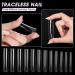 AORAEM Extra Long Square Nail Tips - 240PCS XXXL Clear Full Cover Fake Nails for Acrylic Nails | 12 Sizes Tapered Square Press-On Nails with Box - Perfect for Salons & DIY Home Use - Buy Online on SooperMarket.com
