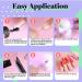 Beetles Gel Polish 2 in 1 Nail Glue & Base Gel Kit | 2PCS 15ML Strong Brush-On Glue for Acrylic, False Nails & Gel Polish | UV/LED Lamp Required - Buy Online on SooperMarket.com