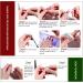 Christmas Red Green White gel nail stickers uv cure semi cured stickers & decals uv stick on gel nails nail polish strips - Buy Online on SooperMarket.com