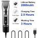 KEMEI Hair Clippers for Men Adjustable Blade Cordless Clipper Professional Barber Clippers Electric Clippers for Hair Cutting USB Rechargeable Wireless Haircut Clippers km-v310 - Buy Online on SooperMarket.com