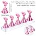 Acrylic Nail Display Stand | Magnetic Nail Tip Holders | Nail Art Stands for Salon & Home | Manicure Tools (Metal Pink) - 2 Sets - Buy Online on SooperMarket.com