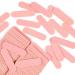 JSRQT 100 Mini Nail Files Double Sided Mini Nail Files Bulk Nail Buffer for Women Girls Fingernail Acrylic Nail File Set Emery Board Professional Nail Files 180/240 Grit Manicure Tool (Pink)