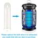 Endbug Bug Zapper Outdoor with LED Light 4200V Mosquito Zapper Outdoor IPX5 Waterproof Electric Bug Zapper 2-in-1 Fly Zapper Fly Trap Indoor Outdoor for Patio Garden Backyard Home Plug in - Buy Online on SooperMarket.com