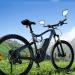 Arkham Bicycle Mirror - Extra Large HD Real Glass Rearview Mirror for E-Bikes & Bicycles | Universal Fit 15-20mm Left Handlebar - Buy Online on SooperMarket.com