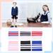 Kids Soccer Socks Toddler Striped Knee High 3-5T Cotton Sports Socks - Black/White (2 Pairs) - Buy Online on SooperMarket.com
