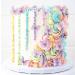 Alegre Edible Butterflies for Cake - 48 Purple Cupcake Toppers & Cake Decorations | Perfect for Birthdays Weddings & Baptisms - Buy Online on SooperMarket.com
