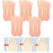 LSNTUU Orthoes Bunion Relief Socks for Women Orthopedic Toe Compression Sock Orthopedic Bunion Corrector Socks (pink 5pair)