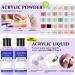 DouborQ Acrylic Nail Kit with Electric Nail Drill, UV Nail Lamp, 29 Color Acrylic Powder Starter Set - Complete Nail Art Supplies for Beginners - Buy Online on SooperMarket.com