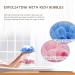 Bleu Bath Exfoliating Body Loofah Mitt Pad (2 Pack) with Elastic Hand Strap - Shower Sponge Scrubber - Buy Online on SooperMarket.com