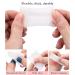 1000PCS Nail Cotton Pads with Push Down Pump Dispenser Bottle for Nail Polish Removal - Lint Free Wipes for Acrylic Nails, Gel Residue Removal - Buy Online on SooperMarket.com