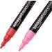 Amazon Basics Bullet/Chisel Reversible Tip Chalk Markers  Bright Colors  Fine Point Bright Colors Fine Point - Buy Online on SooperMarket.com