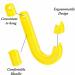 SUL Ring Pull Can Opener Designed for Weak Hands Weak Grip or Limited Dexterity Arthritis Elderly Children and Anyone with Low Strength Makes Easy Work of Opening Cans jar (Yellow) - Buy Online on SooperMarket.com