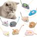 Dacitiery 9Pcs Catnip Mice Toys - Interactive Play & Teeth Cleaning for Cats & Kittens - Buy Online on SooperMarket.com