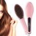 Hair Straightener Brush Detangling Styling Digital Comb Ceramic Quick Heating Straightening Irons Brushes