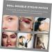 PLAFOPE 2 Lace Double Eyelid Sticker Eyelid Stickers Makeup Natural Woman Double Eyelid Sticker Eye Stickers 8x6.5cm As Shown 1 - Buy Online on SooperMarket.com