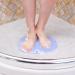 Hands-Free Foot & Back Scrubber for Shower - Multifunctional Body Brush with Suction Cup - Exfoliates, Massages, Non-Skid Mat (Blue) - Bathroom Scrubber - Buy Online on SooperMarket.com