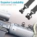 Bengor 4 Pack QD Sling Swivels 1.25 Loop + D-Loop Set - Quick Disconnect Push Button for Two Point Sling Mount - Buy Online on SooperMarket.com