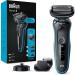 Braun Series 5cs Electric Shaver for Men - 3 Flexible Blades Body Groomer Attachment 50 Min Run Time | M4500CS - International Shipping Available - Buy Online on SooperMarket.com