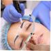 Beavorty 3pcs white outfit eye brow shaping kit eyebrow ruler mapping eyebrow line aluminum alloy - Buy Online on SooperMarket.com