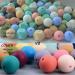 Silicone Pearls for Babies - Round Star Pearls Pacifier Clips Keychain & Toy Accessories - Buy Online on SooperMarket.com