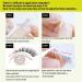 Buy Lashever Natural Series False Eyelashes - Japanese Lightweight & Comfortable Fake Lashes Long Lasting Reusable Strips (2 Pairs) - Natural 106 Black - Buy Online on SooperMarket.com